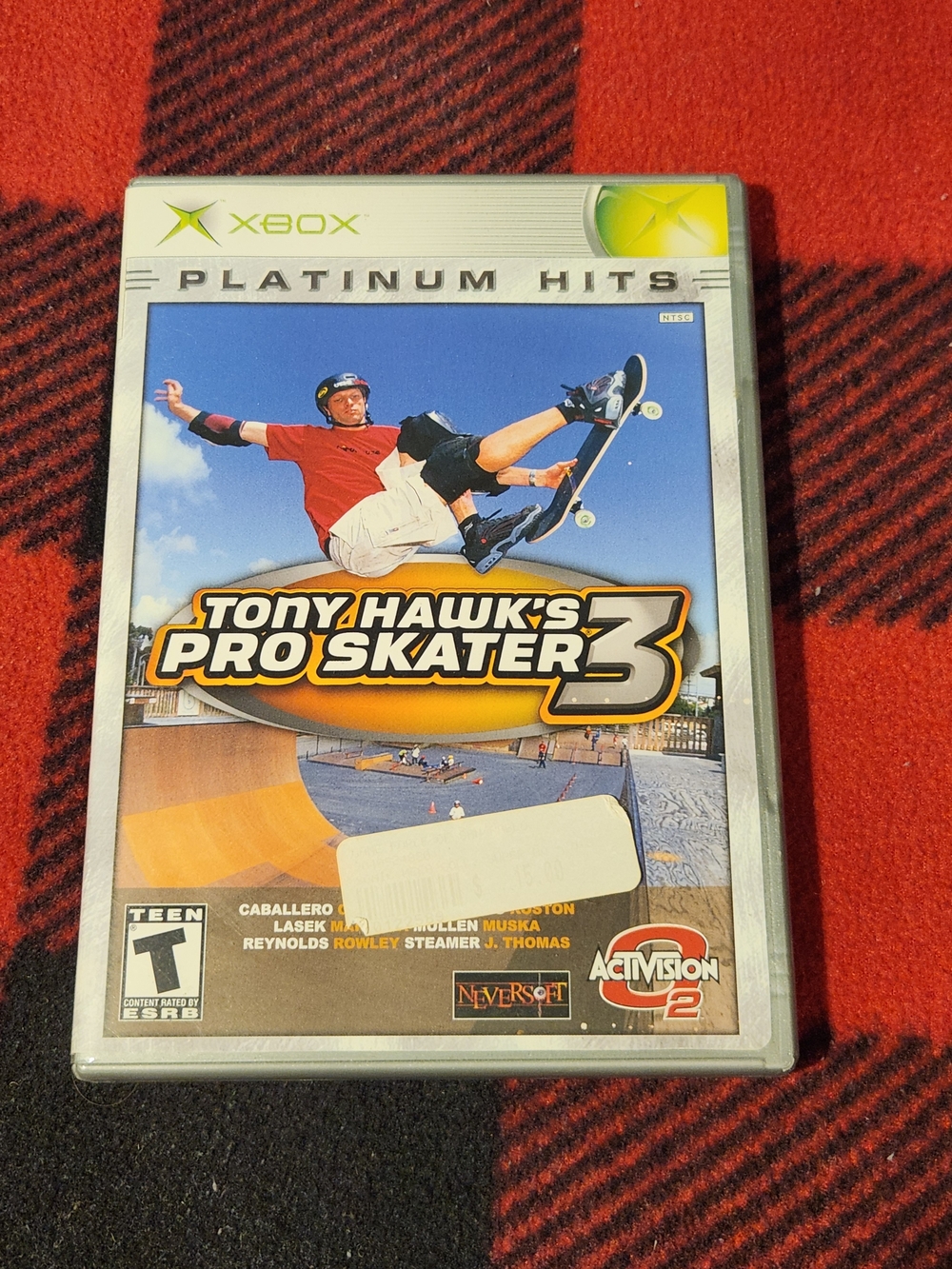 Xbox Platinum Hits Tony Hawk's Pro Skater 3 - Silver Case
